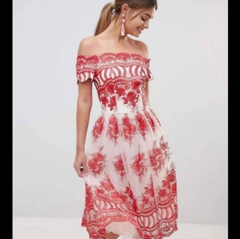 Embroidered dress